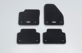 Jaguar E-PACE Luxury Carpet Mats - Ebony, RHD, Automatic, Pre 21MY