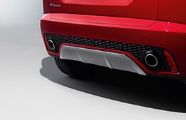 Jaguar E-PACE Stainless Steel Undershield - Rear
