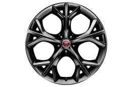 Jaguar F-TYPE 20" Style 5040, Metallic Black, front, Pre 21MY