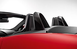 Jaguar F-TYPE Silver Weave Carbon Fibre Roll Hoop Kit