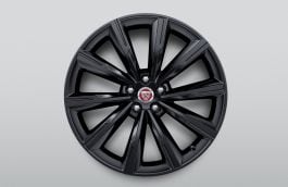 Jaguar F-TYPE 20" Style 1066, Gloss Black, front