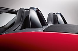 Jaguar F-TYPE Roll Hoops - Chrome, Left Side