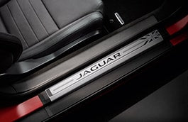 Jaguar F-TYPE Sill Treadplates - Union Jack