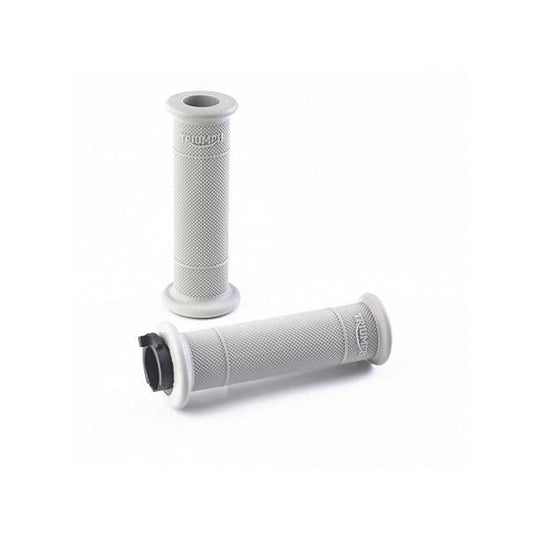 SCRAMBLER 900 Handlebar Controls and Mirrors Diamond Grip Kit D22.2 Grey - Triumph Motorcycles at Grange Motors Accessory Shop