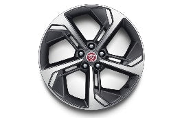 Jaguar E-PACE 19" Style 5119, Diamond Turned with Satin Dark Grey contrast