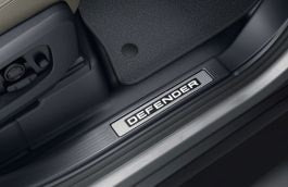 Land Rover Defender - Lunar, Illuminated Sill Treadplate - 90, Right Side