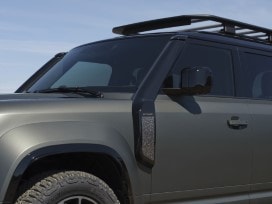 Land Rover Defender - Carbon Fibre Twin Raised Air Intakes