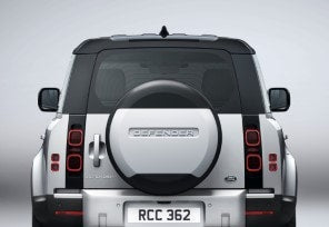 Land Rover Defender - Ceres Silver Spare Wheel Cover