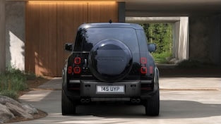 Land Rover Defender - Gloss Black Spare Wheel Cover