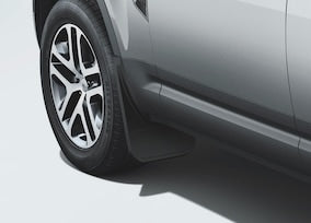 Land Rover Defender - Front Classic Mudflaps (With Clips)