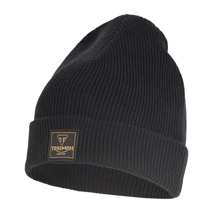 Polar Knitted Beanie in Black - SS23