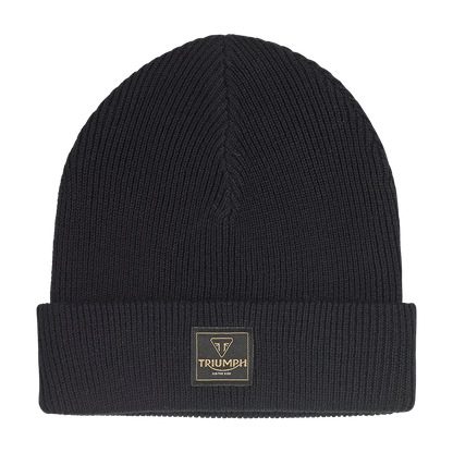 Polar Knitted Beanie in Black - SS23