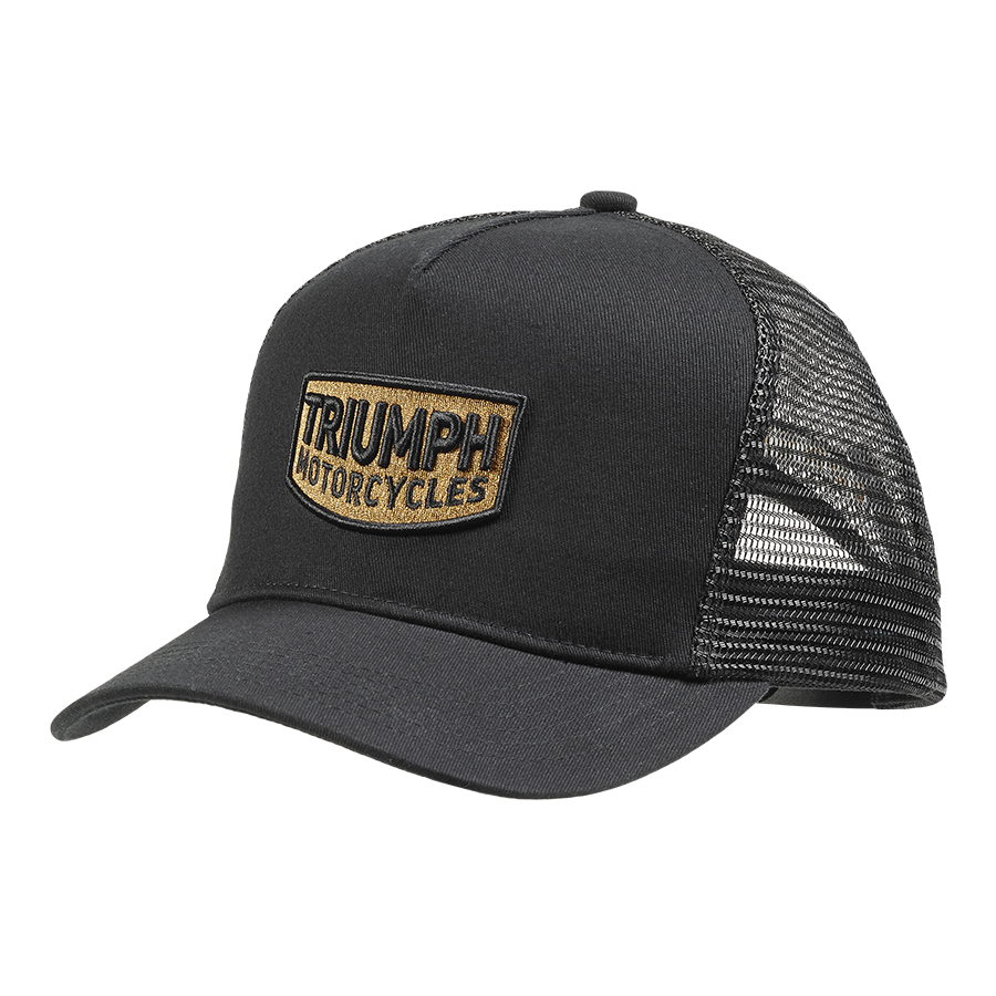 Dude Trucker Cap in Black
