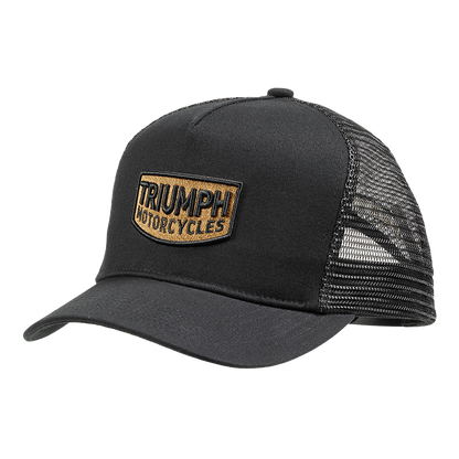 Dude Trucker Cap in Black