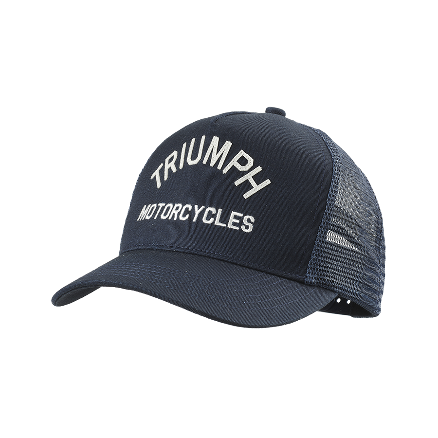 MCAS24300 - COAST CAP-NAVY/BONE - Genuine Triumph Motorcycle Product