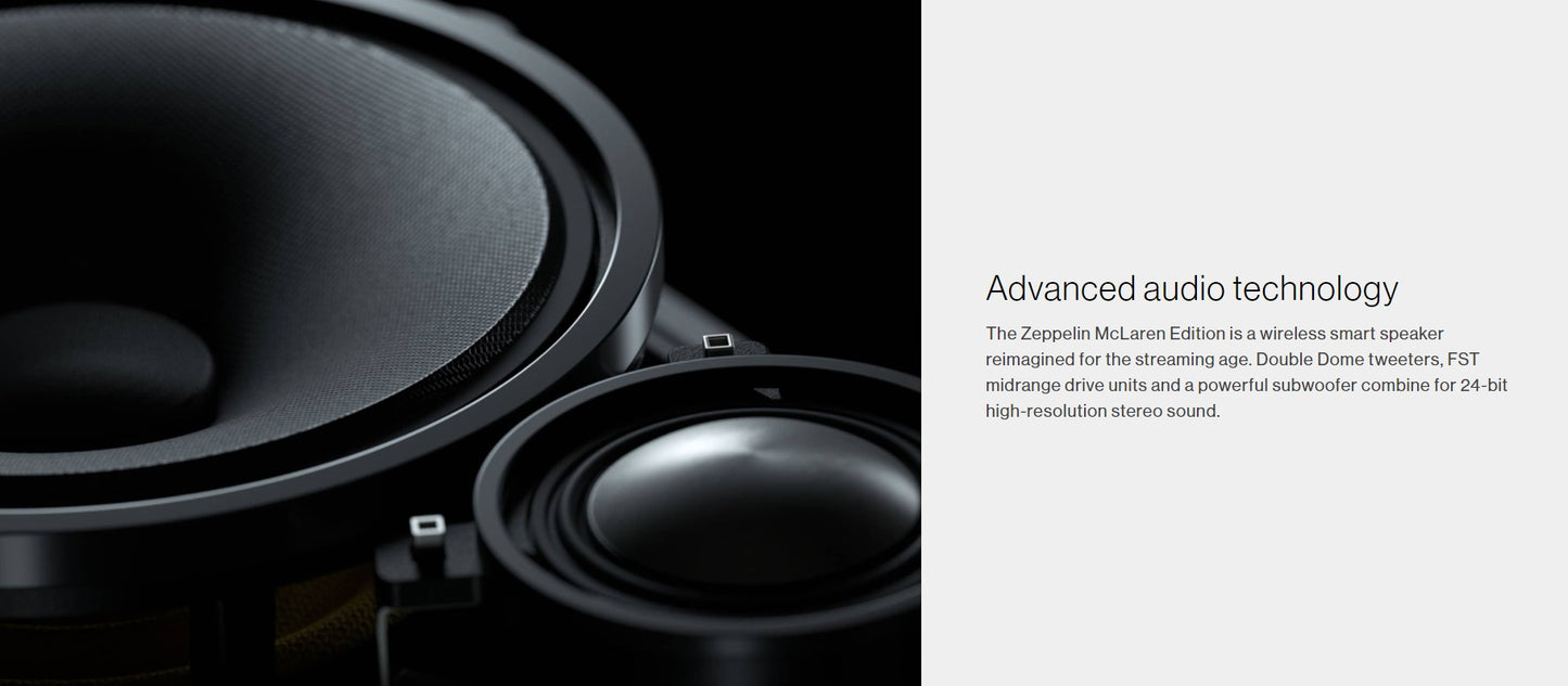 Bowers & Wilkins Zeppelin McLaren Edition wireless speaker