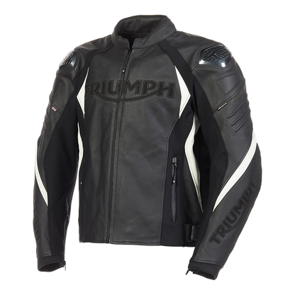 Triple Leather Jacket in Black - SS23