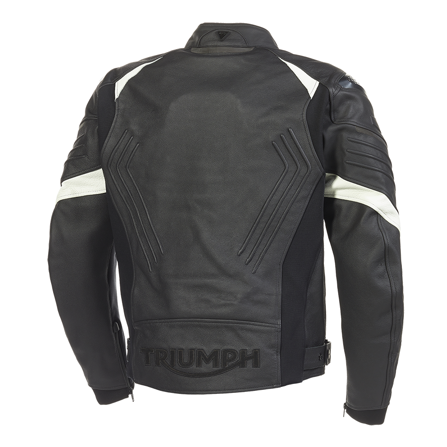 Triple Leather Jacket in Black - SS23