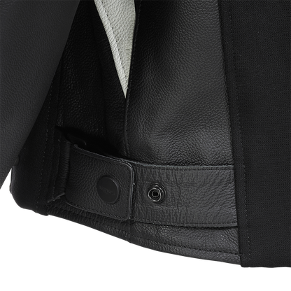 Triple Leather Jacket in Black - SS23