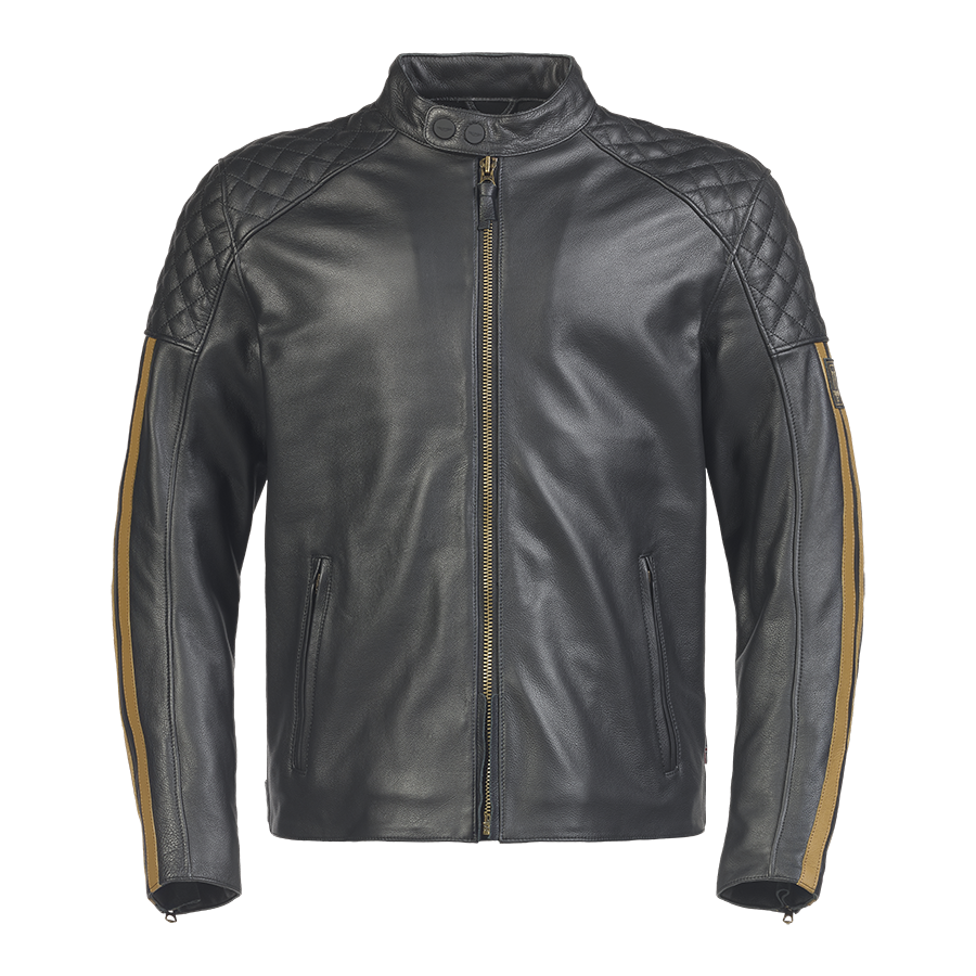 Braddan Sport Jacket in Black and Gold - SS23