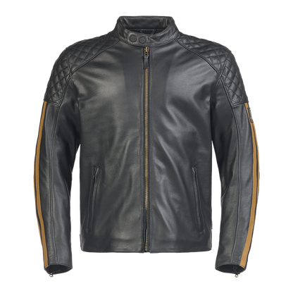 Braddan Sport Jacket in Black and Gold - SS23