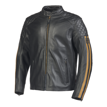 Braddan Sport Jacket in Black and Gold - SS23