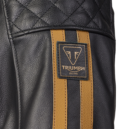 Braddan Sport Jacket in Black and Gold - SS23