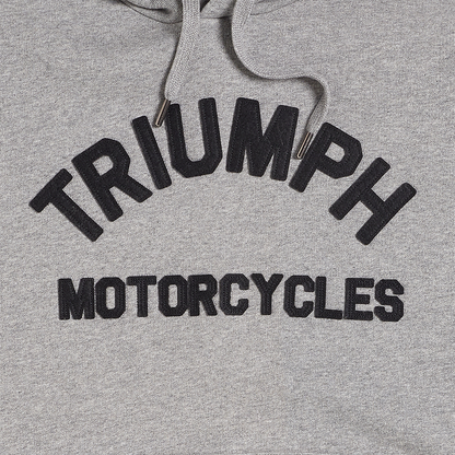 Carrick Pull-On Hoodie in Grey Marl - SS23