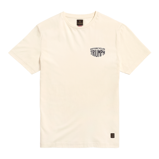 Workshop Crew Neck Tee in Bone - black friday