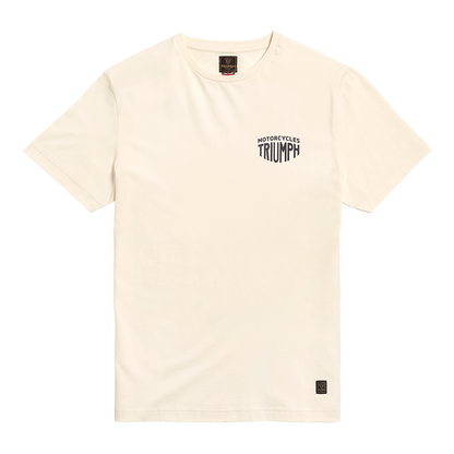 Workshop Crew Neck Tee in Bone - black friday