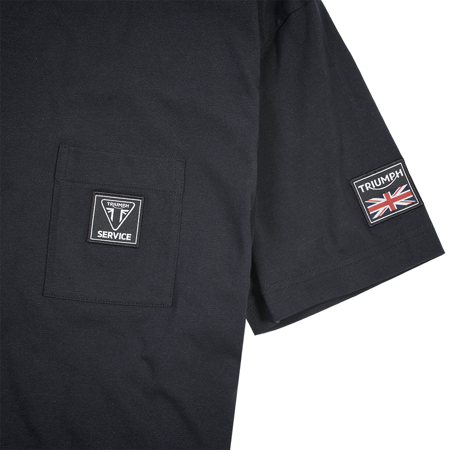 MTSS22806 - SERVICE WORK WEAR TEE-L - Genuine Triumph Motorcycle Product