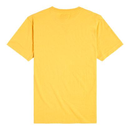 Cartmel Printed Logo Tee in Gold - SS23