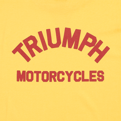 Ditchling Back Logo Pocket Tee in Gold - SS23