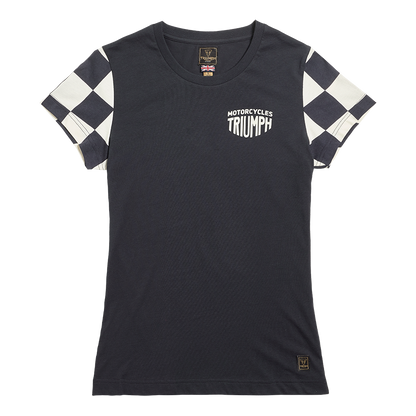 Marie Womens Tee in Black and Bone - SS23