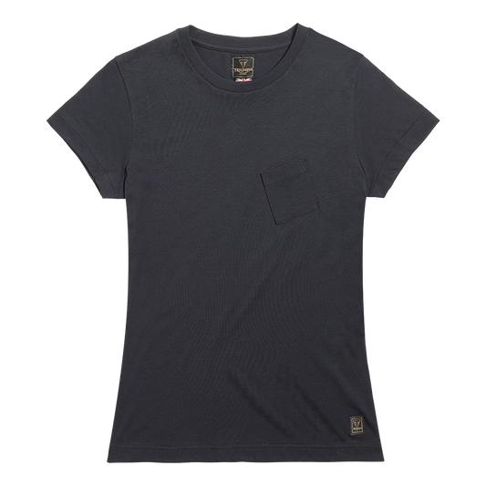 Snake Pit Womens Tee in Black and Bone - SS23