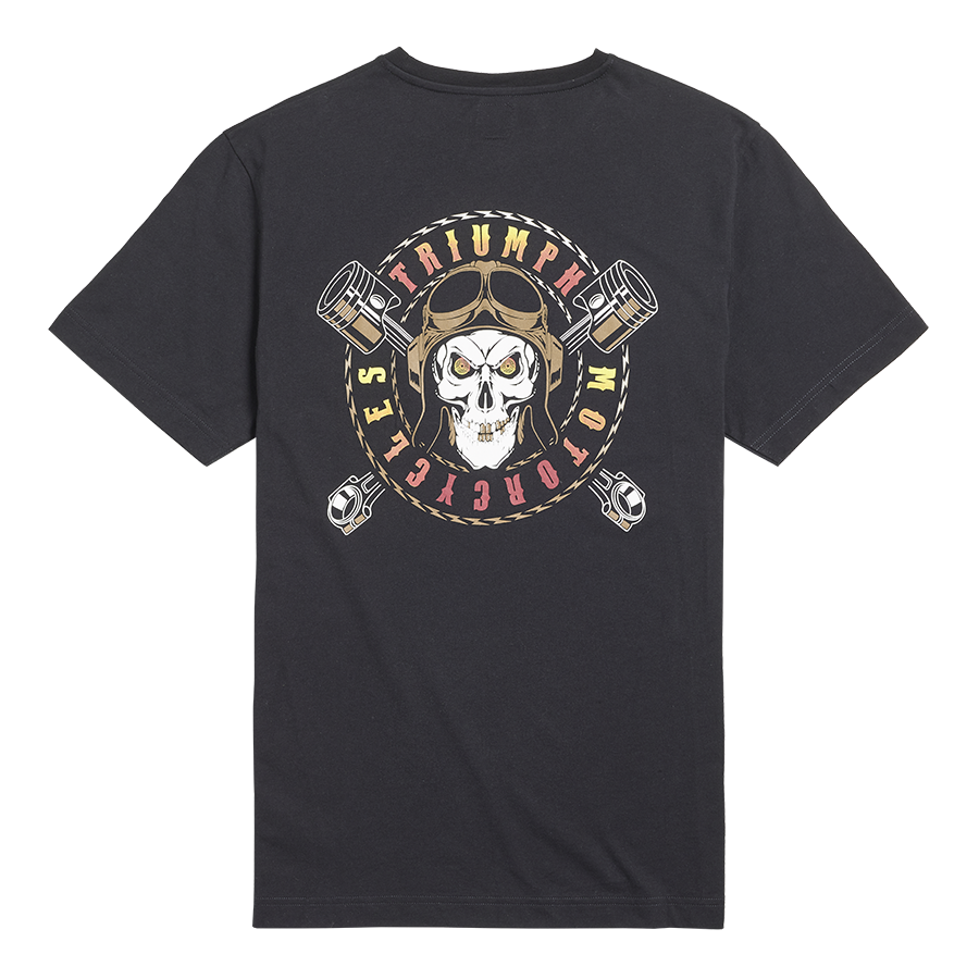 Piston Jack Tee in Black - SS23