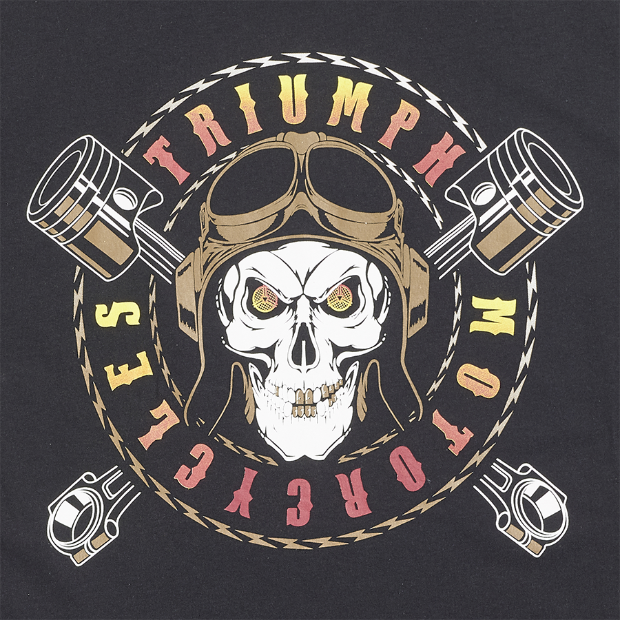 Piston Jack Tee in Black - SS23