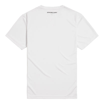 MTSS24100 - RAPID S/SLV TEE WHITE-L - Genuine Triumph Motorcycle Product