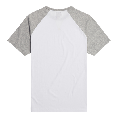 MTSS24112 - SALTERN WHITE/GREY TEE-L - Genuine Triumph Motorcycle Product