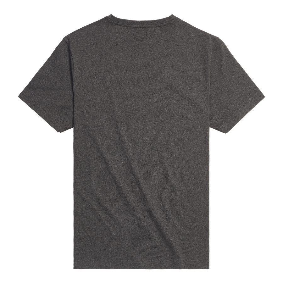 MTSS24115 - HELSTON TEE-BLKMARL/BLK-L - Genuine Triumph Motorcycle Product