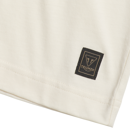 MTSS24116 - SS CHECKERBOARD TEE-L - Genuine Triumph Motorcycle Product