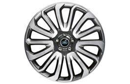 Range Rover (2013-2021) Alloy Wheel - 22" Style 7007, 7 split-spoke, Diamond Turned finish