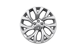 Range Rover (2013-2021) Alloy Wheel - 21" Style 7001, 7 split-spoke, Silver