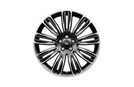 Range Rover Sport (2013-2021) Alloy Wheel - 22" Style 9012, 9 split-spoke, Mid-Silver Diamond Turned finish
