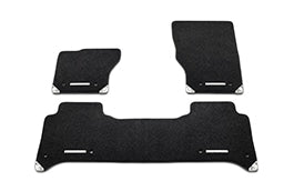 Range Rover (2013-2021) Luxury Carpet Mat Set - Ebony, RHD, SWB, with Ingot Branding, 18MY onwards