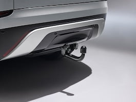 Range Rover Velar - Towing System - Detachable Tow Bar - Air Suspension Vehicles, Black rear valance (22MY to PRE 24MY)
