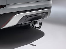 Range Rover Velar - Towing System - Detachable Tow Bar - Coil Suspension Vehicles, Black rear valance (22MY to PRE 24MY)
