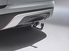 Range Rover Velar - Towing System - Detachable Tow Bar - Coil Suspension Vehicles, Black rear valance (24MY Onwards)