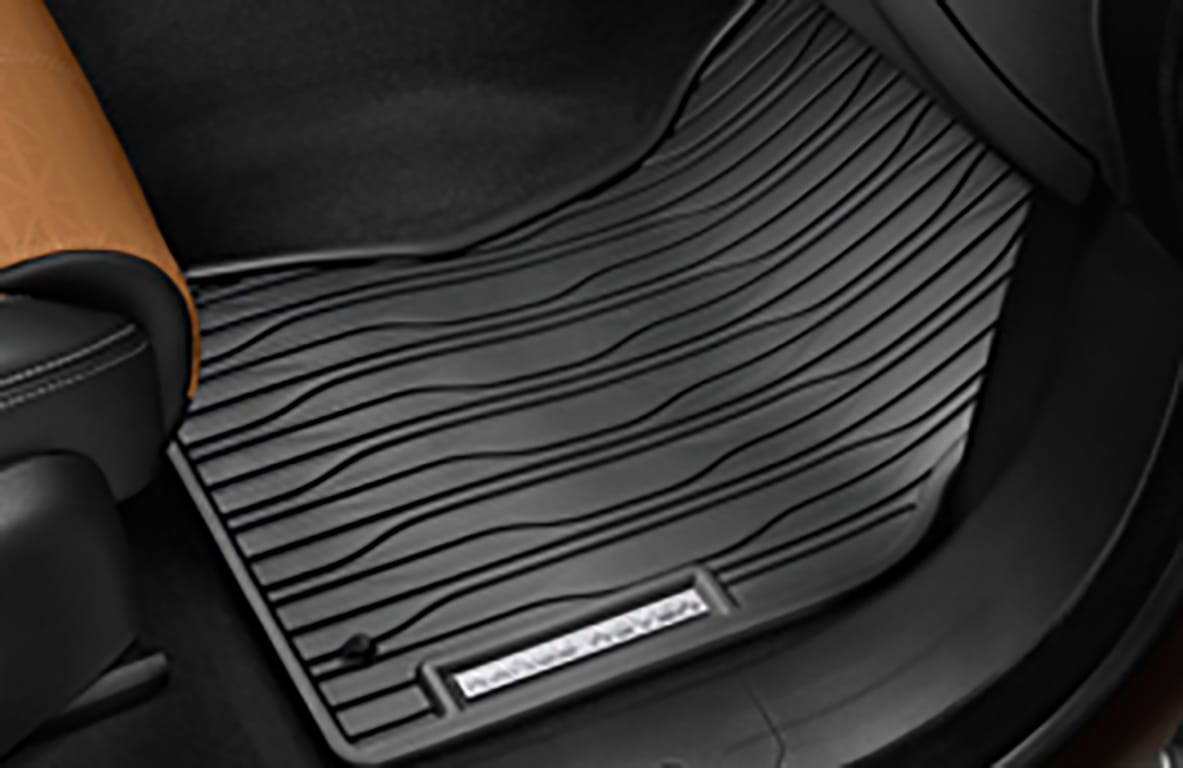 Range Rover Velar - Rubber Mats - Ebony, RHD