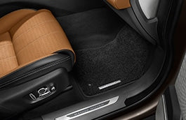 Range Rover Velar - Luxury Carpet Mats - Ebony, RHD